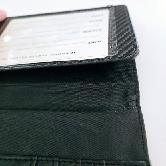 G-Force RFID Blocking Passport Wallet Holder ID Case Black - Picture 4 of 6